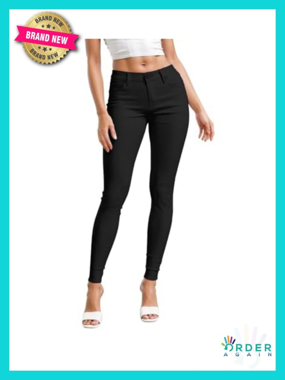 Ultra Stretch Skinny Leg Work Casual Pants
